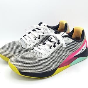 Reebok Nano X1 Grit White Black Pursuit Pink 2021 H02864 Men's Size 11.5